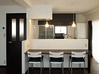 対面型キッチンのINAXイストに交換 対面型キッチンのINAXイストに交換